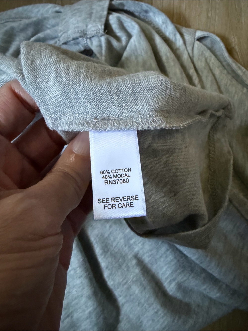 C EST 1946 Twist Front Southsummet Gray Top 18/20W NWT - Picture 8 of 8